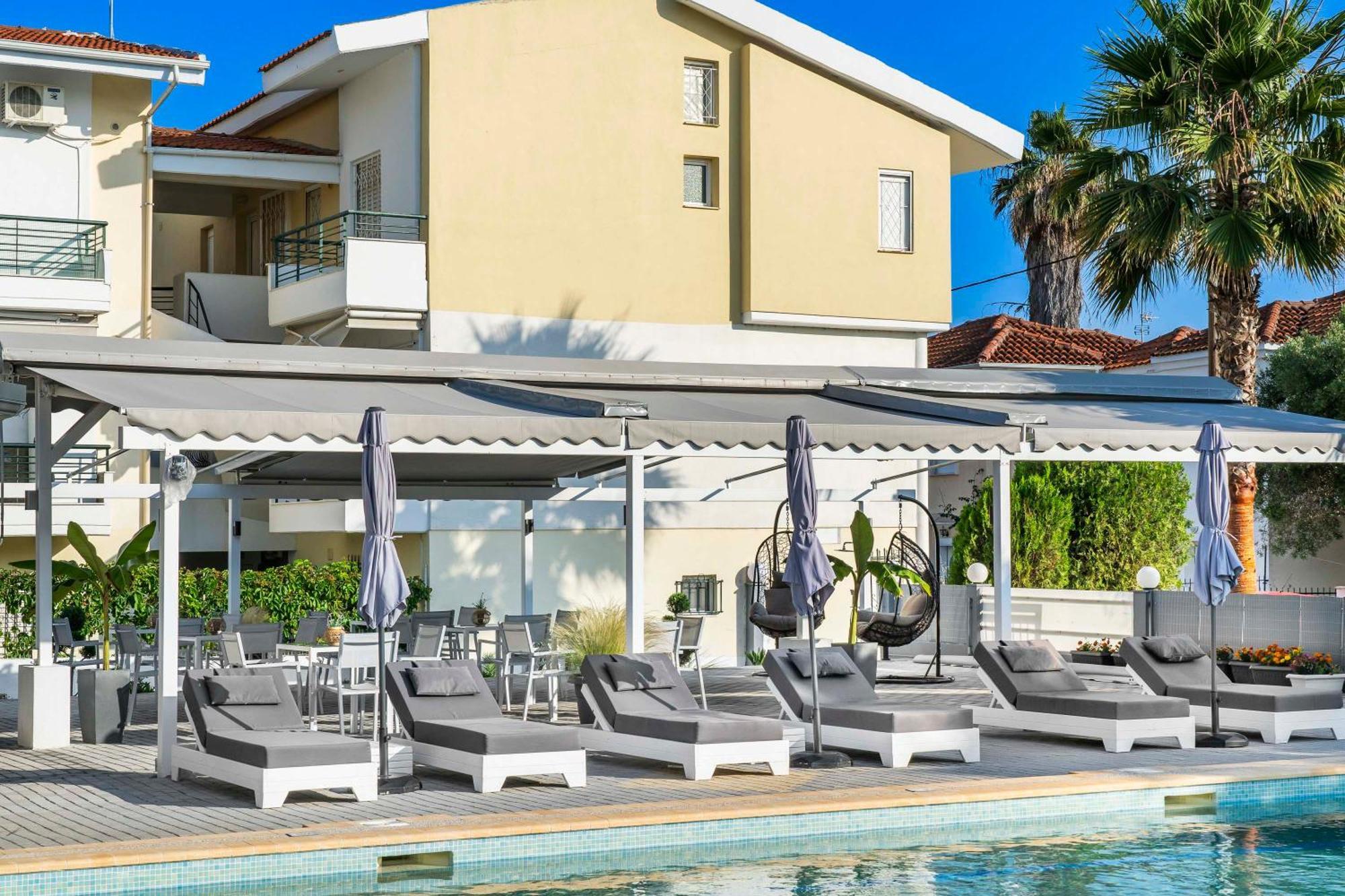 Akritas Hotel Пефкохори Экстерьер фото