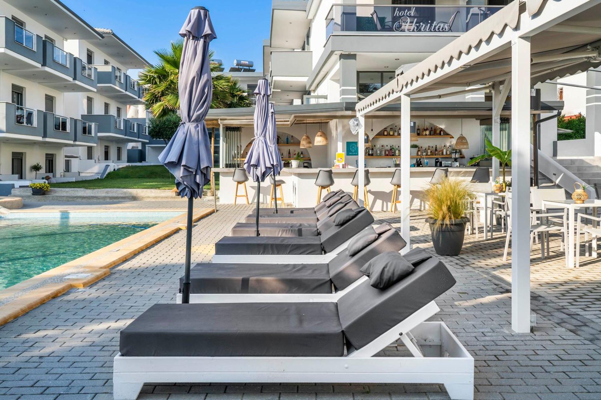 Akritas Hotel Пефкохори Экстерьер фото